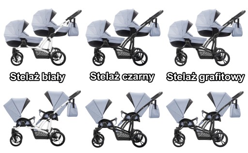 Коляска для близнецов BEBETTO 42 3в1 ATON 5 CYBEX