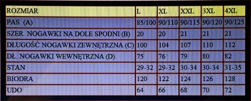 GŁADKIE SPODNIE DRESOWE BAWEŁNA roz. 3XL CZARNE