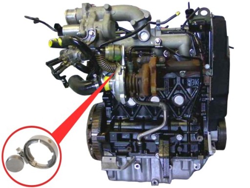 ПРОБКА КЛАПАНА EGR ДЛЯ RENAULT TRAFIC 1.9 dCi dTi