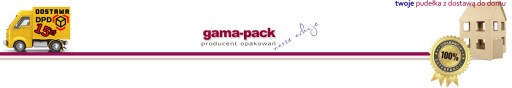 gama-pack 60x40x20 маленькие фасонные упаковки 10 шт.