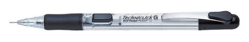 Карандаш автоматический 0,5мм PENTEL PD305T ЧЕРНЫЙ