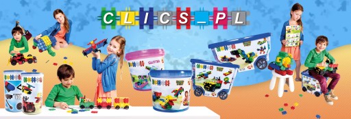 Блоки CLICS PL CLICFORMERS 809001 Экскаватор 23 элемента