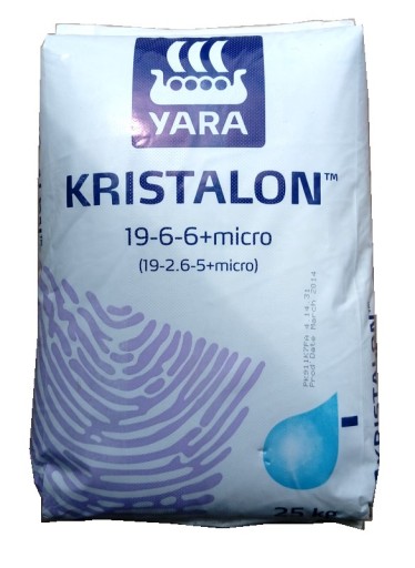 УДОБРЕНИЕ KRISTALON PURPLE NPK 19-6-6 YARA - 25 кг