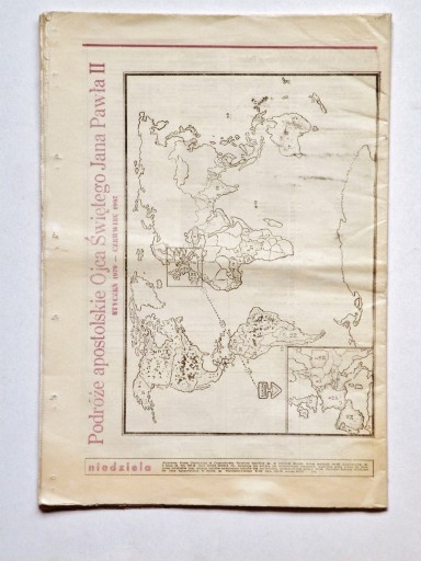 Еженедельник «Niedziela» - визит Папы Римского в 1987 году.