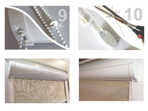 КАССЕТНЫЕ РОЛЛОННЫЕ ШТОРЫ Golden Oak Орех Красное дерево 134x230 A