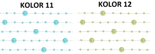 ЖЕМЧУЖНЫЕ ГИРЛЯНДЫ 5 ШТ 6,5 М ЖЕМЧУЖНЫЕ ГИРЛЯНДЫ 20 ЦВЕТОВ