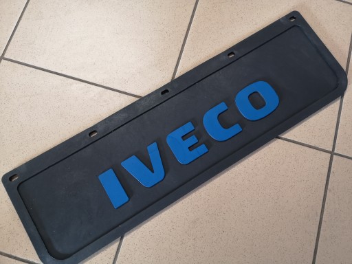 Брызговик IVECO, рельефный черно-синий