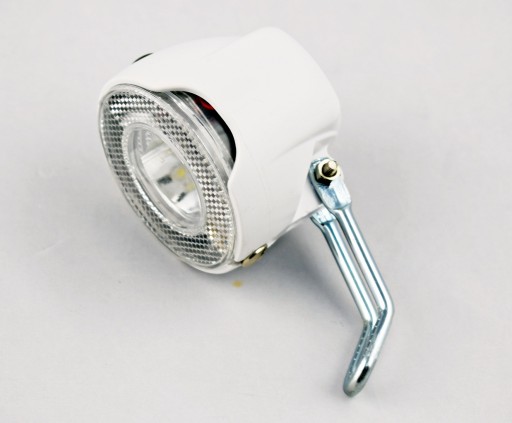 lampa przód JT LED na baterie 10 LUX MOCNA BIAŁA