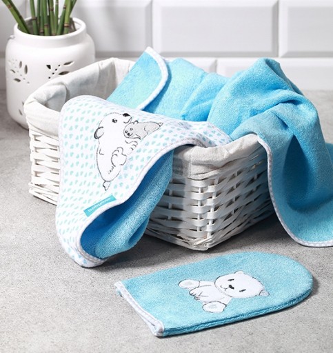 BABYONO BAMBOO МЫТЬЕ ДЛЯ ВАННЫ СИНИЙ 347/02