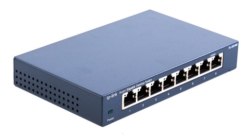 Коммутатор TP-Link TL-SG108 8xRJ45 1000 Мбит/с для настольного компьютера