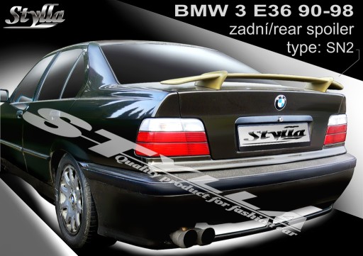 spoiler spojler do BMW 3 (E36) sedan 09/1990--