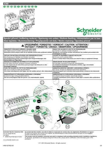 Автоматический выключатель SCHNEIDER 3P, предохранитель B6A