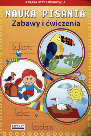 Nauka pisania Zabawy i ćwiczenia krzyżówki pisanie po śladzie dla dzieci