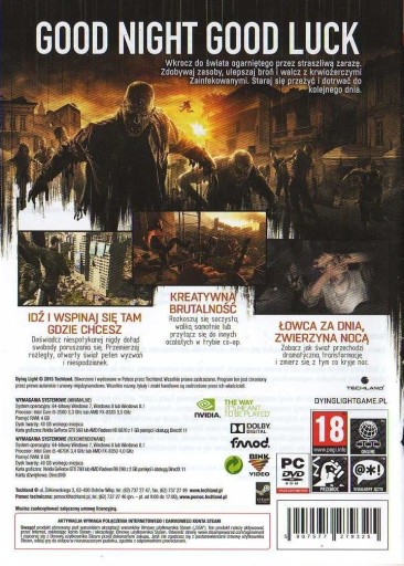 Dying Light ПК PL + БОНУС