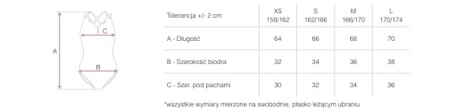 ГИМНАСТИЧЕСКОЕ БОДИ БАЛЕТ ТАНЕЦ ТРЕНИРОВКА X3 DB XS