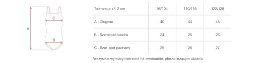 ДЕТСКОЕ БОДИ ДЛЯ БАЛЕТНЫХ ТАНЦЕВ X1 FCI 110/116