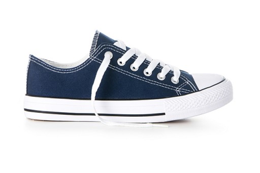 Buty dziecięce TRAMPKI tenisówki Granatowe 38 P4
