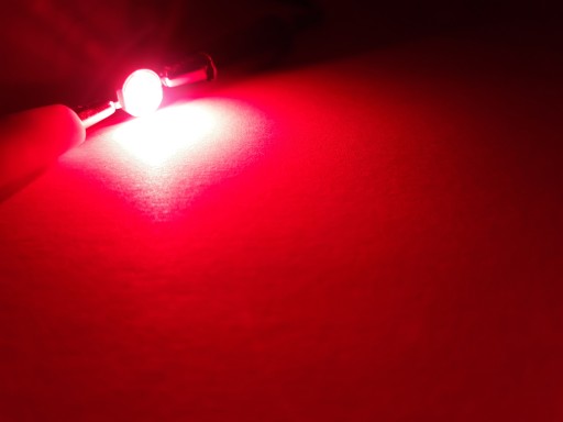 POWER LED 1W EPILEDS Deep Red 660nm, 28mil