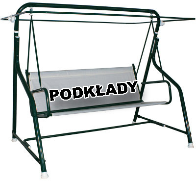 PODKŁAD SIEDZISKO DO HUŚTAWKI OGRODOWEJ 108x93 Khaki PRODUKT POLSKI