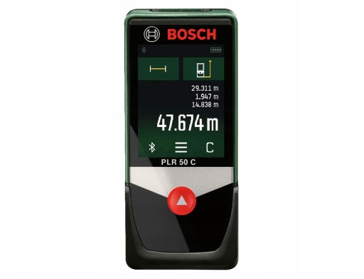 ADVANCEDDISTANCE PLR 50C ЛАЗЕРНЫЙ ДАЛЬНОМЕР BOSCH Bluetooth дальность действия 50 метров