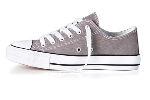 Buty sportowe TRAMPKI Szare tenisówki GREY