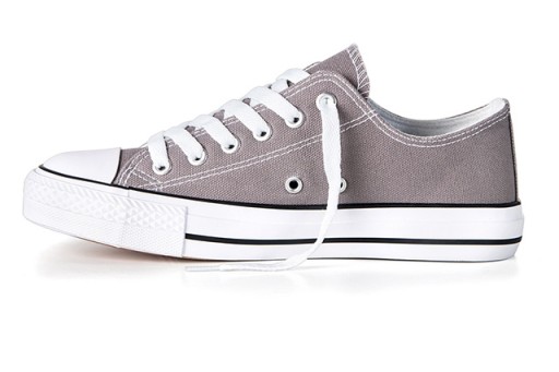 Buty sportowe TRAMPKI Szare tenisówki GREY P4