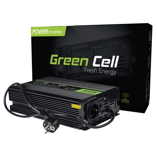 Green Cell 12V/230 В/600 Вт преобразователь