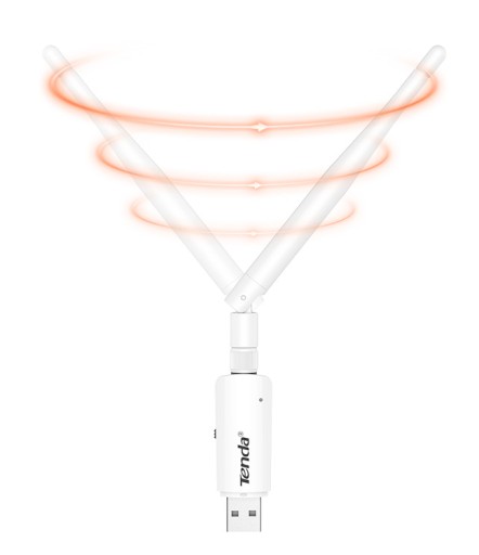 Карта Tenda U1 WLAN — 300 Мбит, съемная антенна