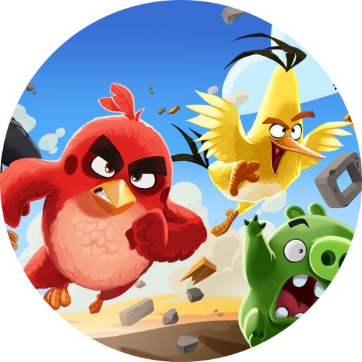 ТОРТ ТОРТ Angry Birds Птасиоры 20см круг