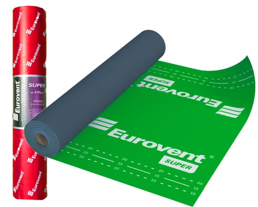 Кровельная мембрана Eurovent 50 x 1,5 x 0,6 мм 170 г/м²