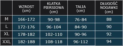 SUPER CIEPŁA BIELIZNA TERMOAKTYWNA L