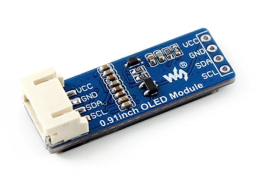 ЖК-дисплей OLED 0,91 дюйма 128x32 I2C Белый ARDUINO