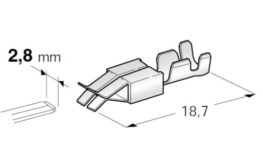 Розетка JT 2.8 (10 шт.)