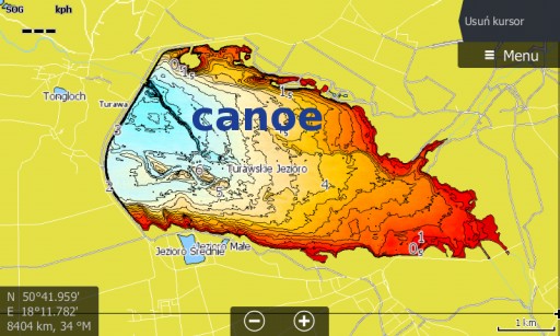 MaxiMap Южная Польша Lowrance Simrad