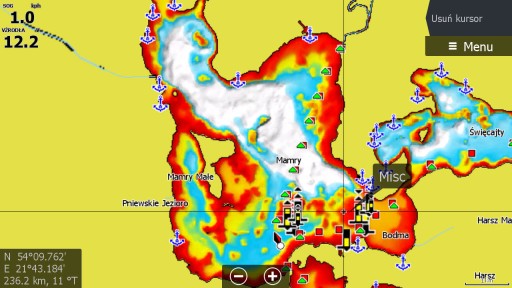 MaxiMap Северная Польша Lowrance Simrad