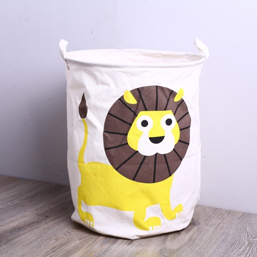 КОНТЕЙНЕРНАЯ КОРЗИНА ДЛЯ ИГРУШЕК, УЗОР СЛОНА