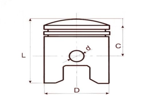 СКУТЕР ZIPP PISTON 2T KEEWAY CPI ROMET 40.00/12/26