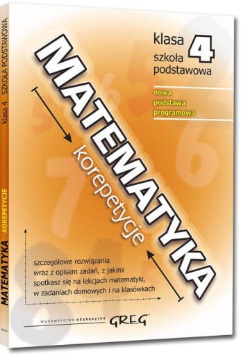 Matematyka SP 4 korepetycje w.2018 GREG Greg