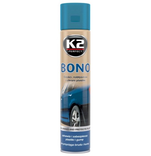 K2 BONO DO CZYSZCZENIA I ODNAWIANIA PLASTIKU 300ML