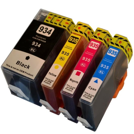 4x Tusz do HP OfficeJet PRO 6230 6820 6830 934/935