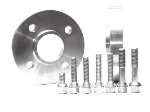 Dystanse 25 mm VW GOLF POLO BMW E30 4x100 + śruby