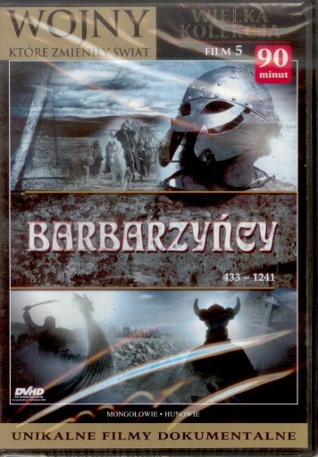 WOJNY KTÓRE ZMIENIŁY ŚWIAT BARBARZYŃCY [ DVD ]