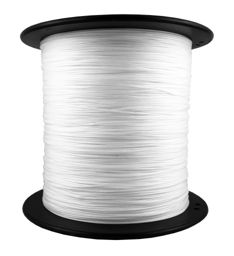 Markowy SZNUREK 0,8mm do rolet plis - Biały