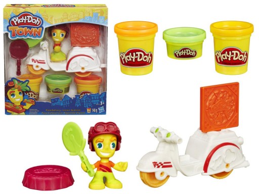 PLAYDOH TOWN CIASTOLINA DOSTAWCA PIZZY POJAZD