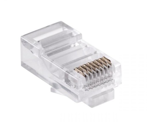 WTYKI Rj45 KOŃCÓWKI RJ-45 8P8C 100szt.