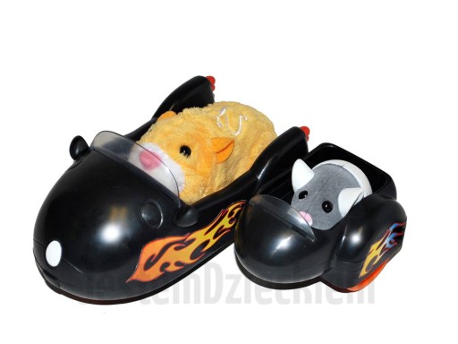 ZHU ZHU PETS MOTOCYKL Z KOSZEM 86688