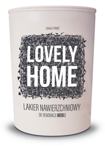 LAKIER DO MEBLI I FARBY KREDOWEJ CHALK PAINT 0,75L