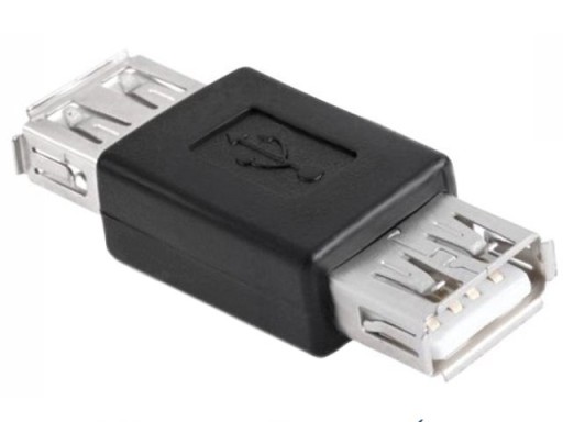 ADAPTER PRZEJŚCIÓWKA ŁĄCZNIK GNIAZDO USB TYP A