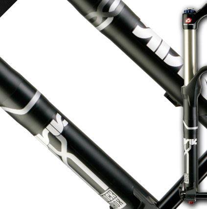 Naklejki na Amortyzator Widelec LYRIK ROCK SHOX