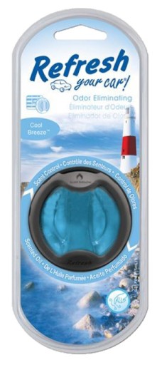 Zapach samochodowy olejek membrana Cool Breeze chłodna bryza